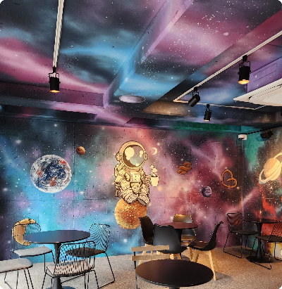 공간 사진-벽-테이블