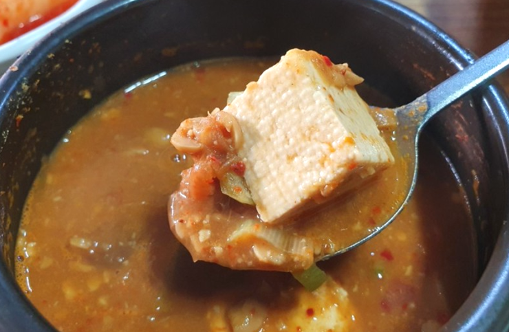 된장찌개-두부