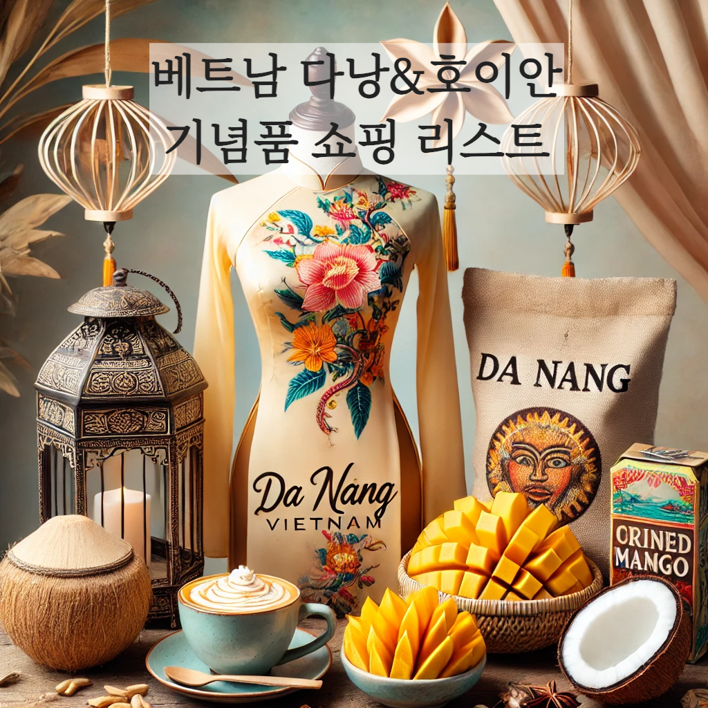 베트남 다낭 호이안 기념품 쇼핑 리스트