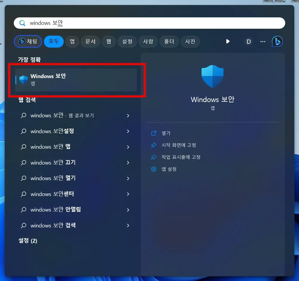 windows 보안