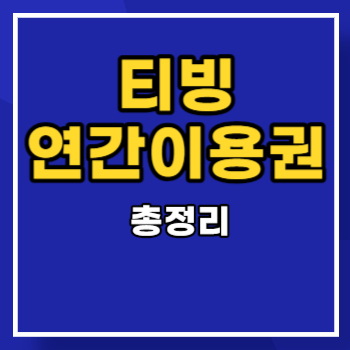 티빙-연간이용권