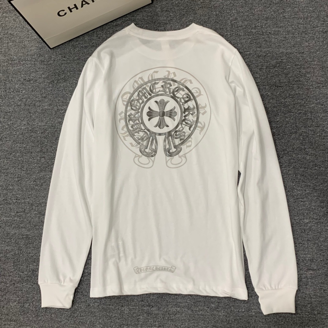  [CHROME HEARTS] 크롬하츠 멀티 로고 롱 슬리브 긴팔 티셔츠 (2 COLOR)