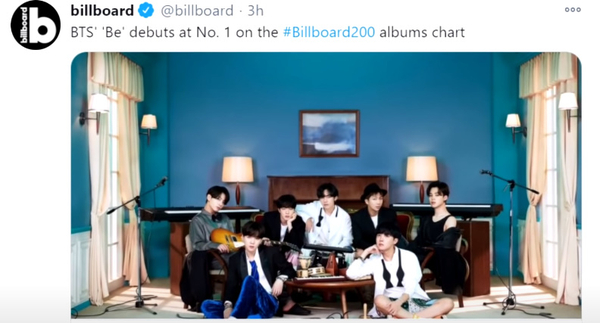 빌보드 핫100 점수 BTS방탄소년단 라이프고즈온Life Goes 3