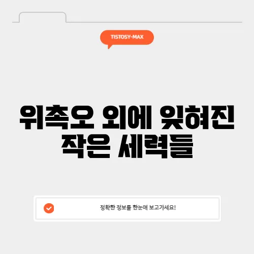 위촉오 외에 잊혀진 작은 세력들
