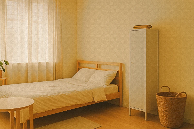 자취방 수납장