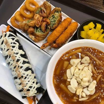 홍대 마늘떡볶이