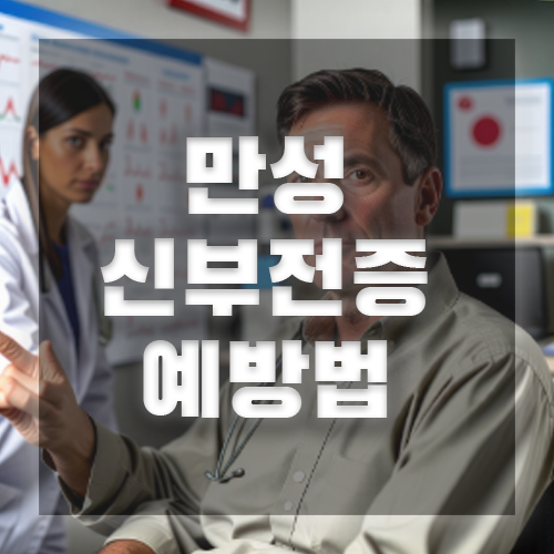 만성 신부전증 예방법