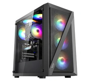 darkFlash DK260 Air MESH RGB 강화유리 (블랙) 케이스-미들타워&#44; 선택없음