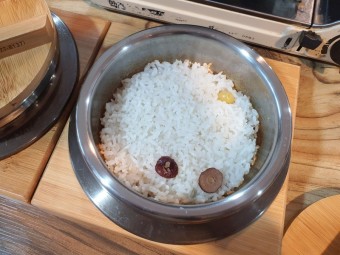 능이동태전골 동태내장전골