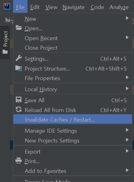 [IntelliJ] Cannot resolve symbol 에러 해결 방법 총정리