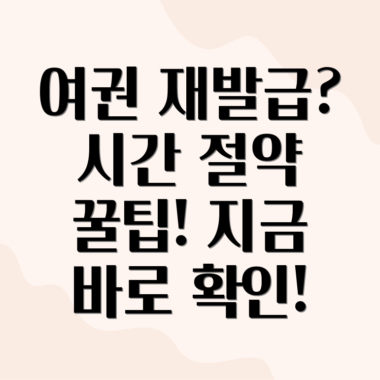 여권 재발급