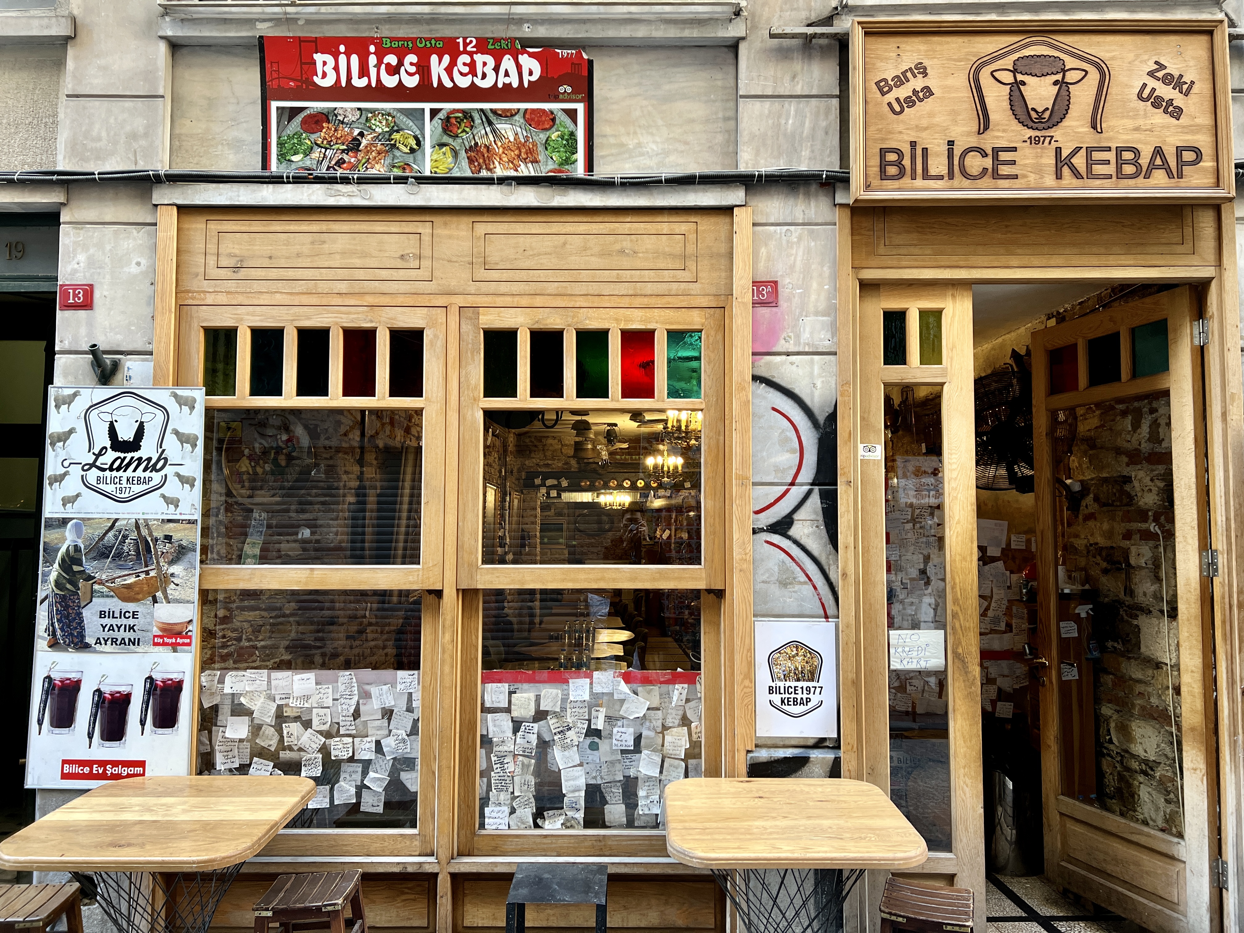  이스탄불 탁심 지구 케밥 맛집 추천 BiLiCE 1977 KEBAB