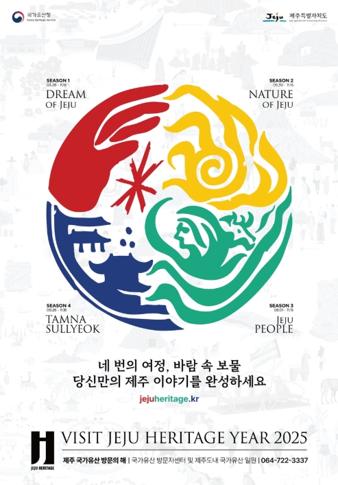 2025 제주 국가유산 방문의 해 공식포스터