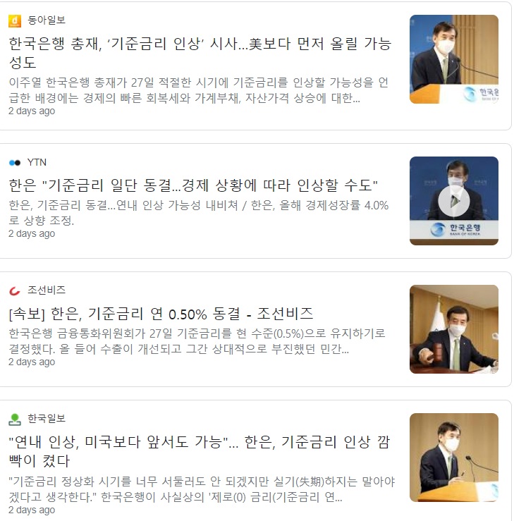  [경제] 5월 경제리포트 4주차