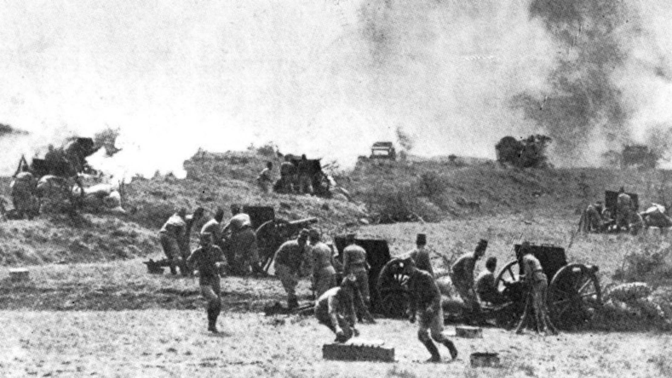 발칸전선 콜루바라 전투 사진