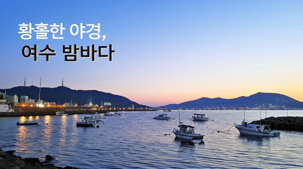 여수 여행 완벽 가이드: 숨겨진 명소와 꼭 가봐야 할 베스트 10 스팟 추천