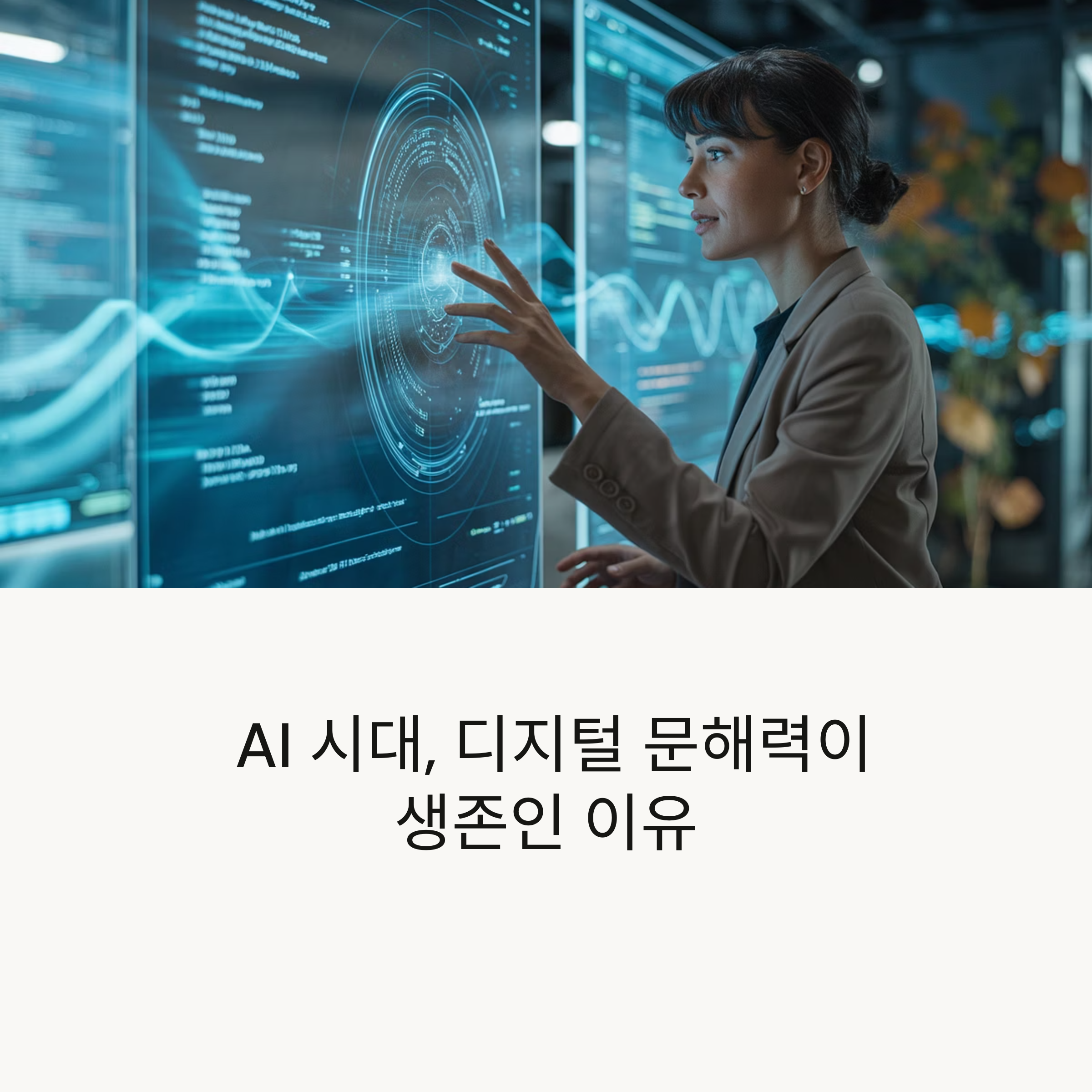 AI 시대, 디지털 문해력이 생존인 이유