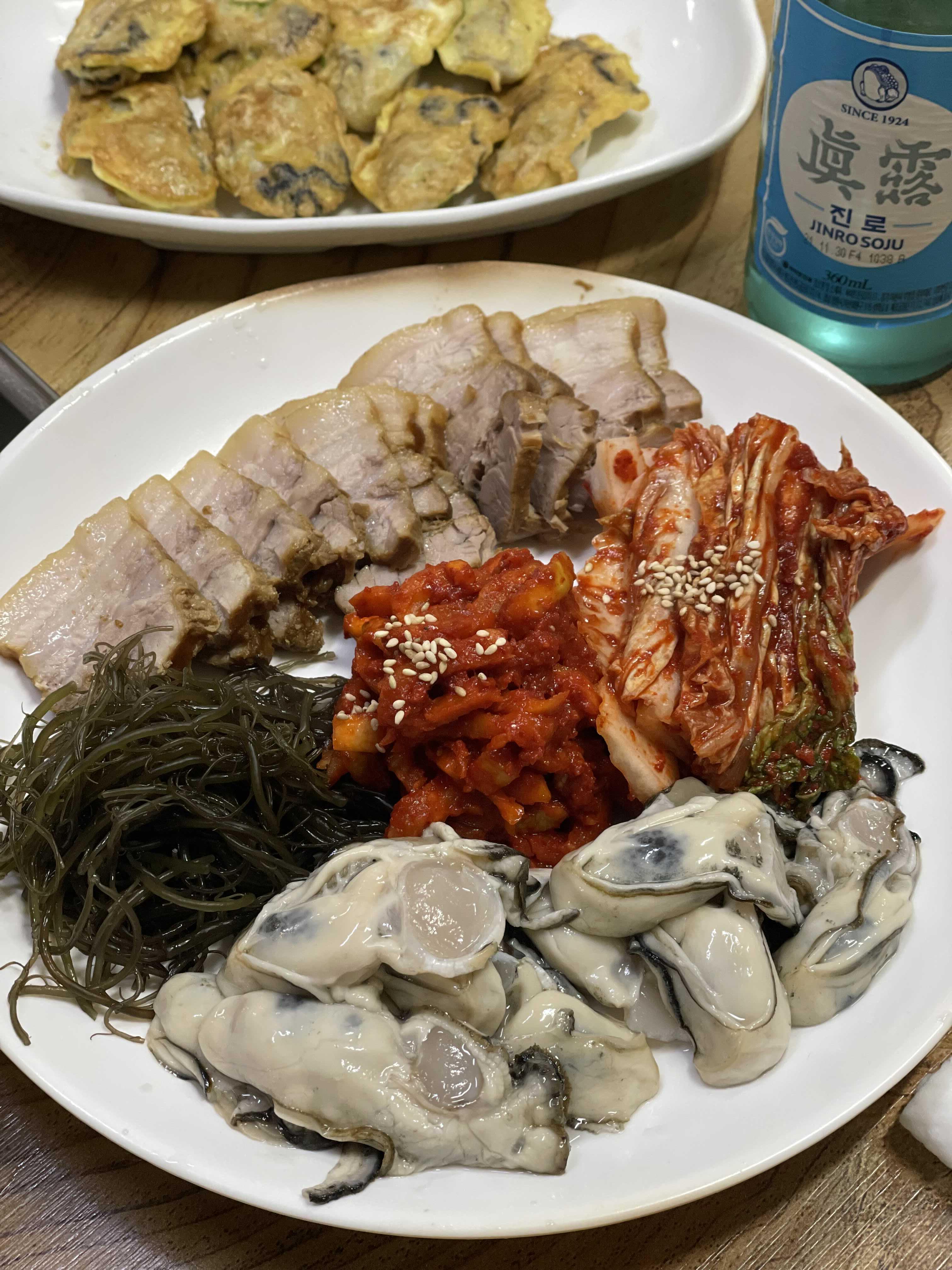  재송동 맛집 :) 겨울 굴 무한리필 만원, 오대감