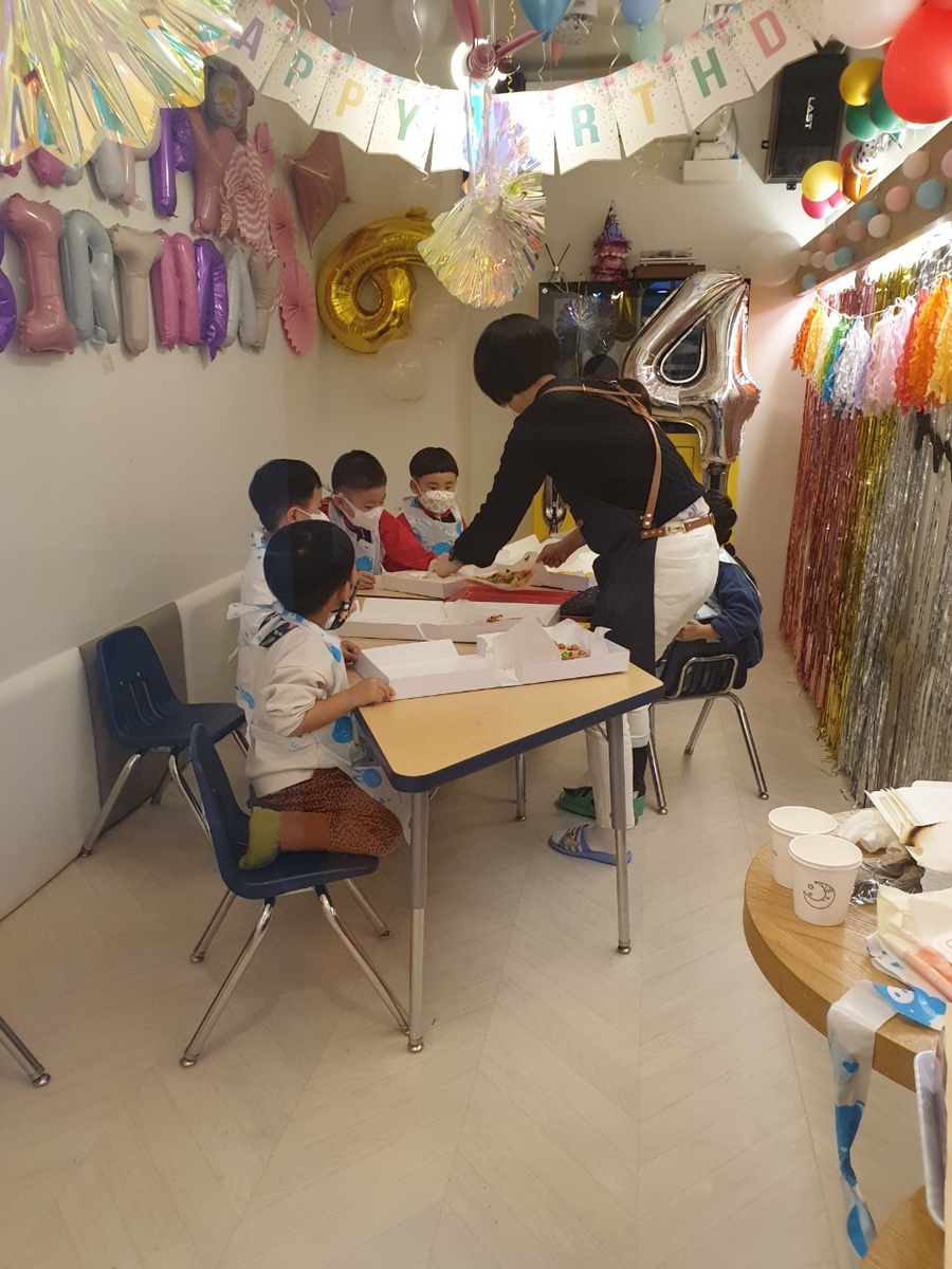 피자 영어로 해운대 키즈카페 꼬마대통령 X 해운대영어키즈카페 모이라 12