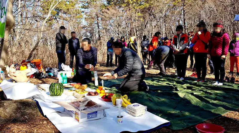 창원 로드산악회와 2020 시산제
