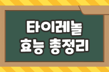 타이레놀 효능