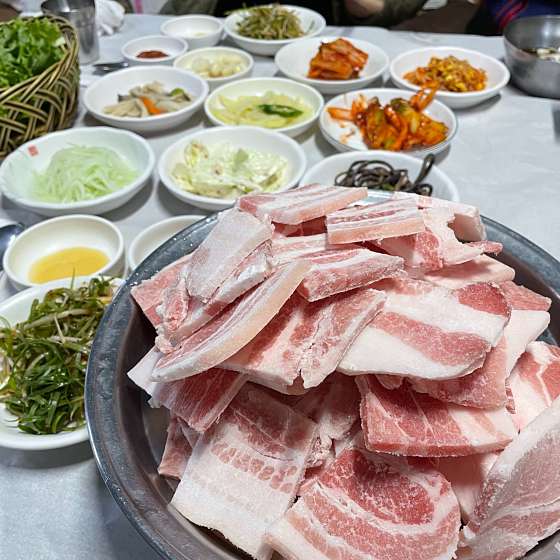 나는 토요일의 밥을 좋아한다. 신탄진 맛집 대전냉삼겹살 65회 1