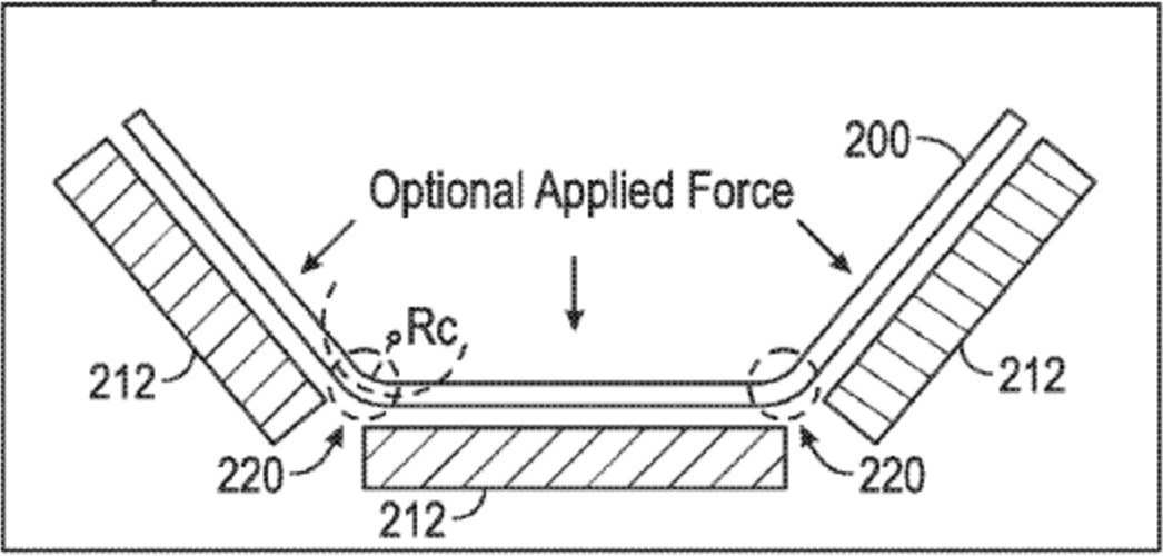 그림 3. 형상선을 갖는 자동차 유리 구조 관련 제조 방법 특허
