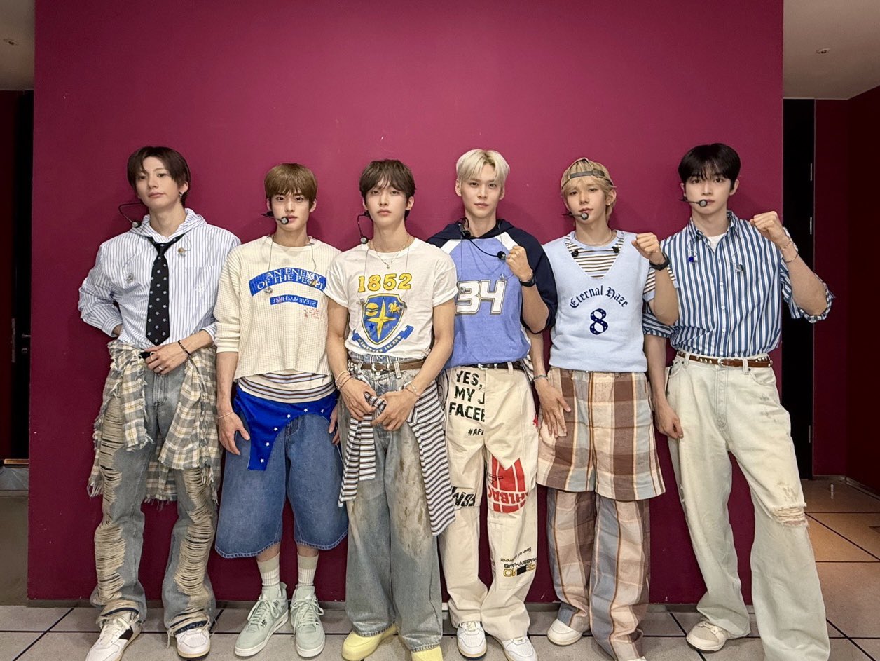 20250531ena차트쇼트위터공계가족사진