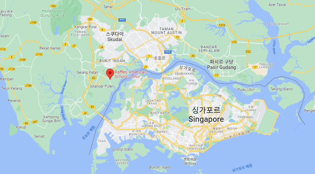 래플스 국제학교 위치