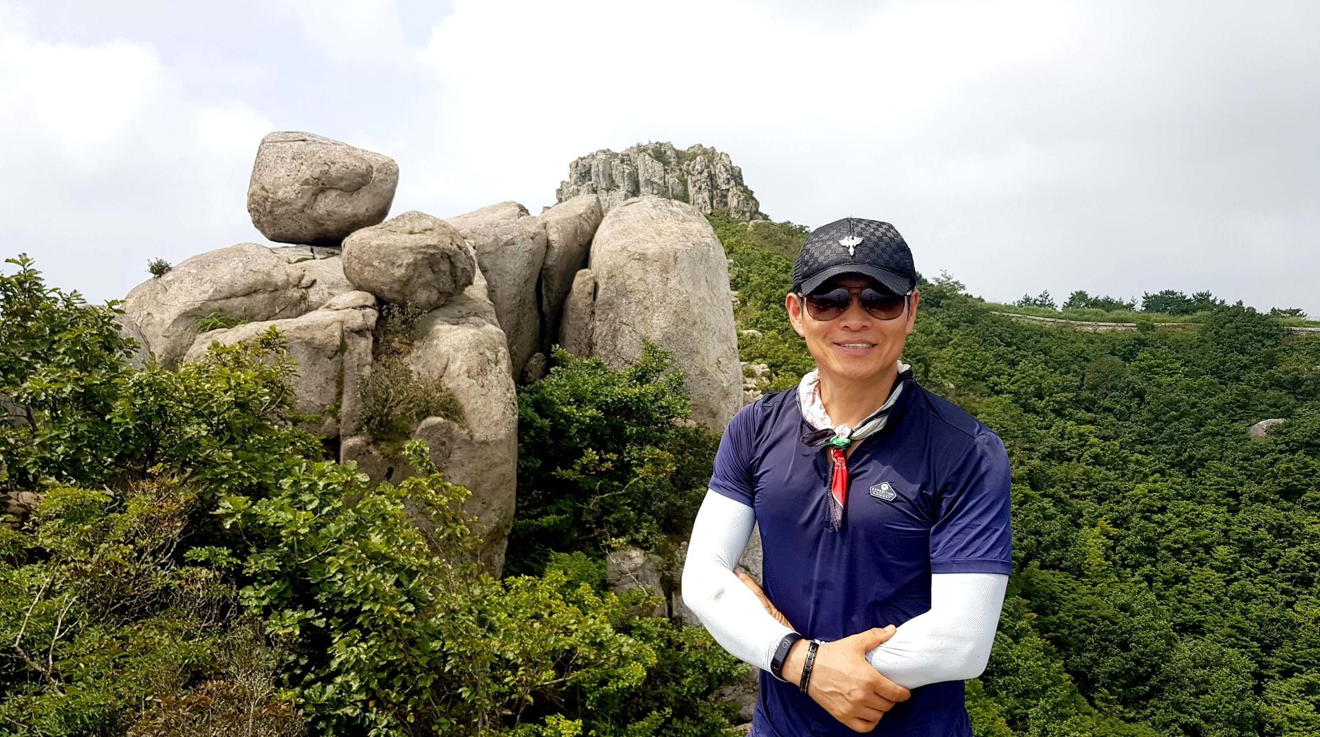 부산 금정산 무명릿지와 의상대