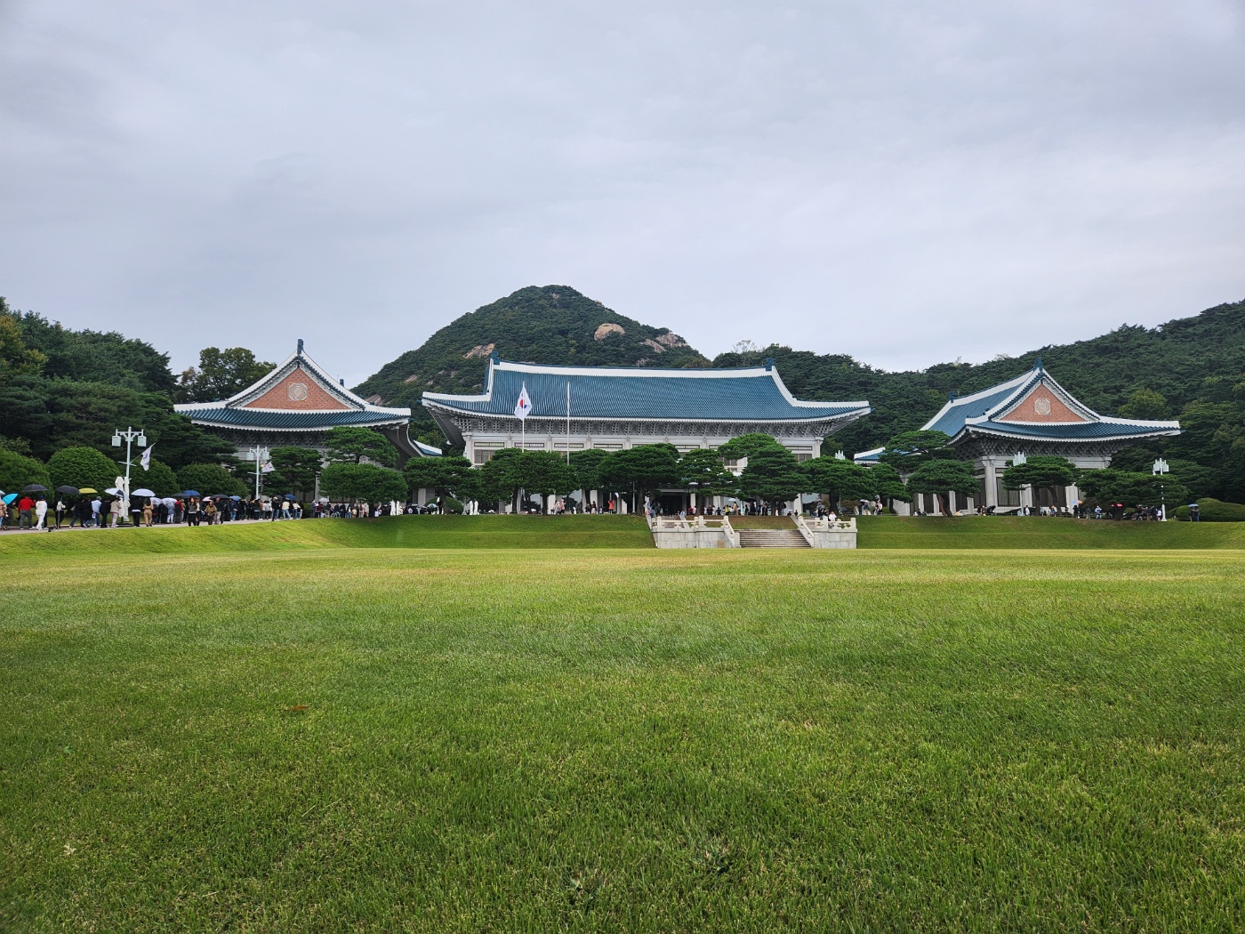  서울 나들이 엔딩 청와대 관람