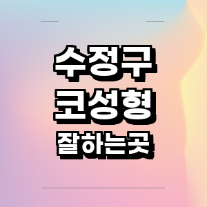 성남 수정구 성형외과