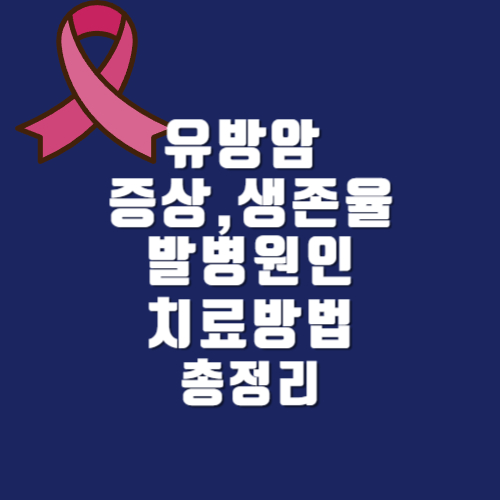 유방암 증상&#44;생존율&#44;발병원인&#44;치료방법 총정리