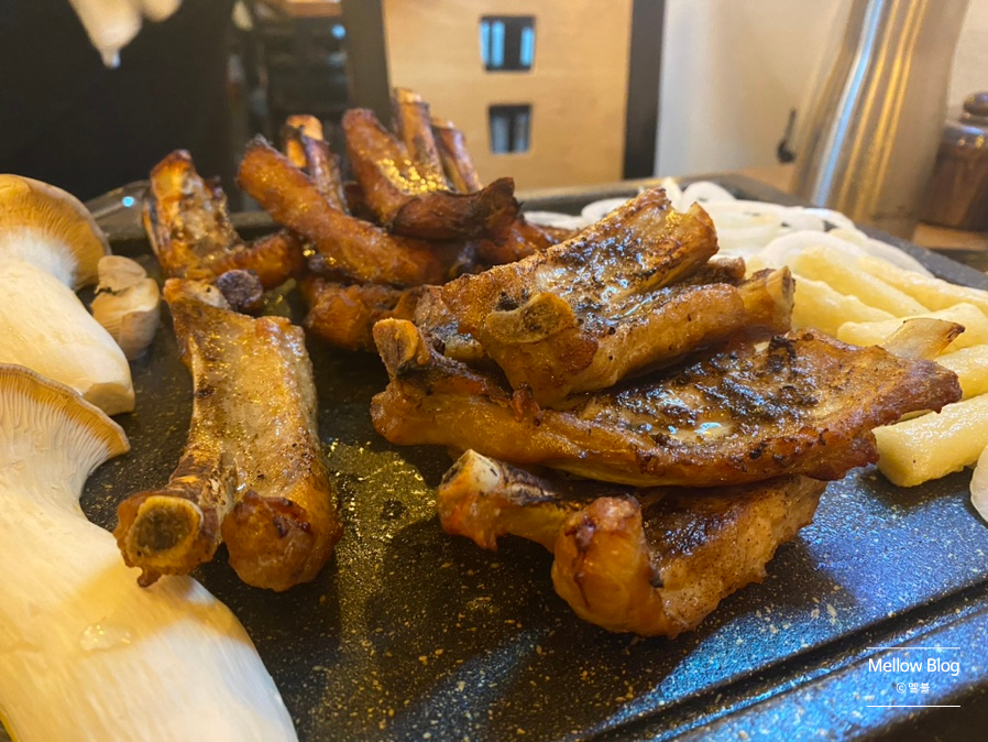  [멜블 탐방] 등촌역 염창 근처 저녁 등갈비 맛집 (진두꺼비 식당)