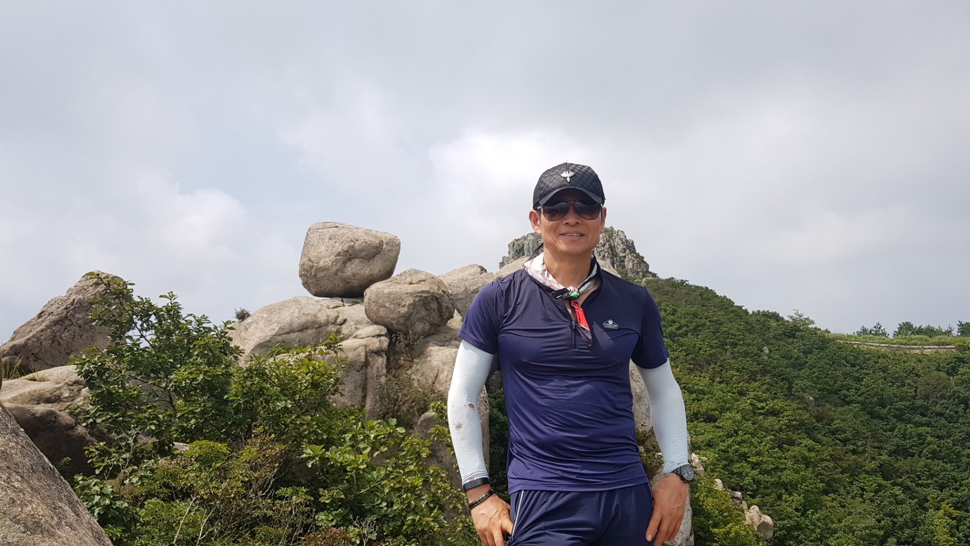 부산 금정산 무명릿지와 의상대