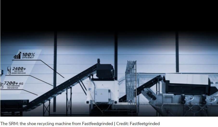  네덜란드의 세계 최초의 신발 재활용 공장 VIDEO: The Dutch have built the world’s first shoe recycling machine