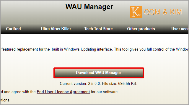 wau manager wau manager