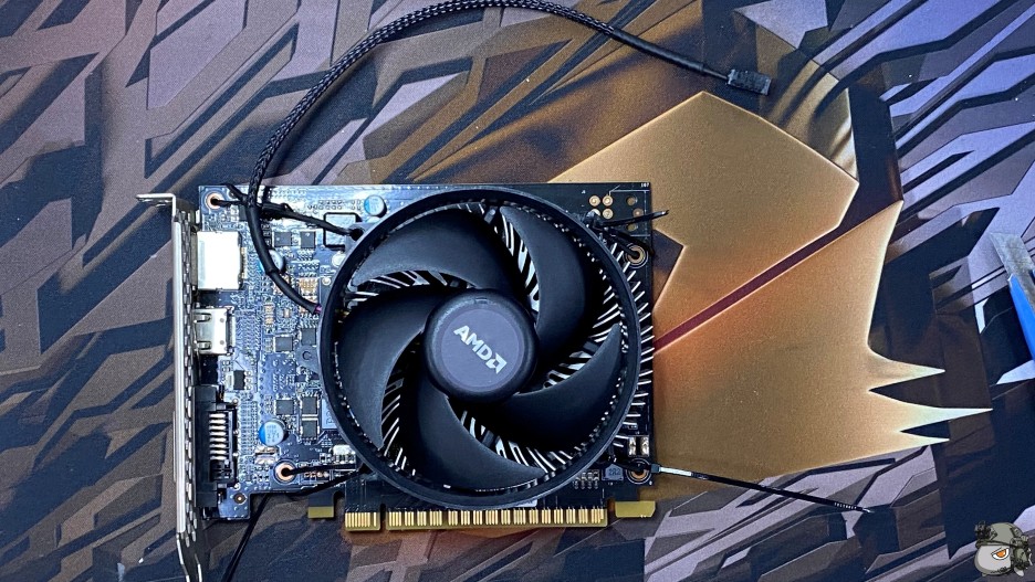  채굴 그래픽카드 팬 자가 교체, 남는 AMD 쿨러로 고장난 그래픽카드 팬 교체 작업