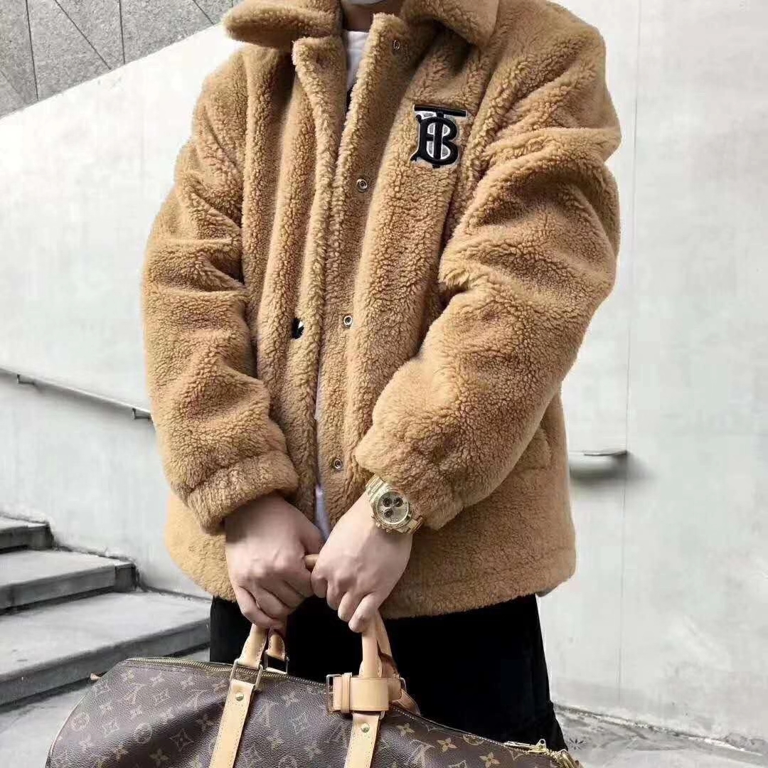  [BURBERRY] 버버리 19FW TB 로고 플리스 자켓 8018765