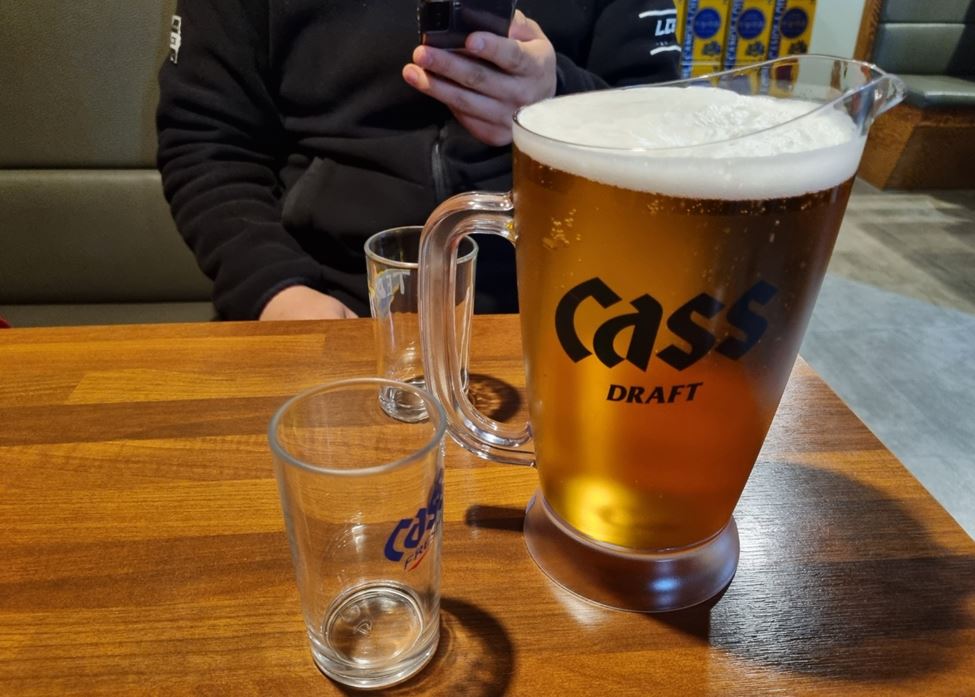 맥주 1700cc