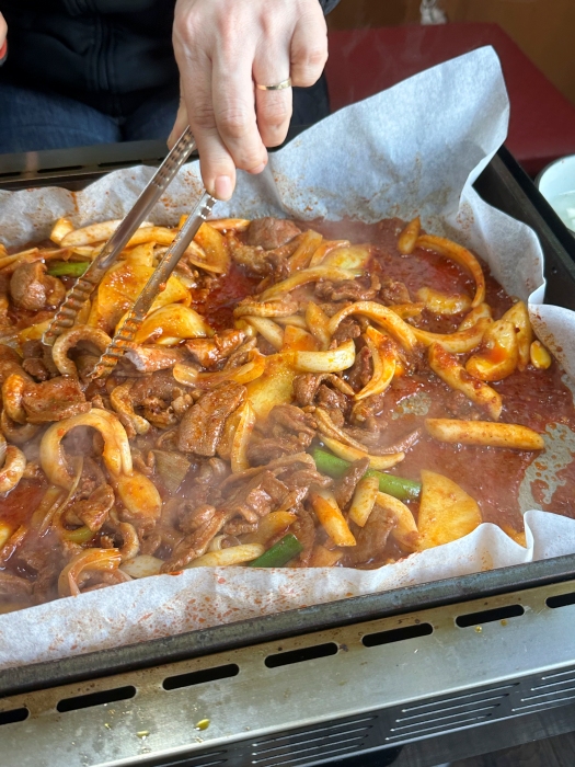 여주 반려오리 주물럭 사나에 먹는 사나에 오리 주물럭