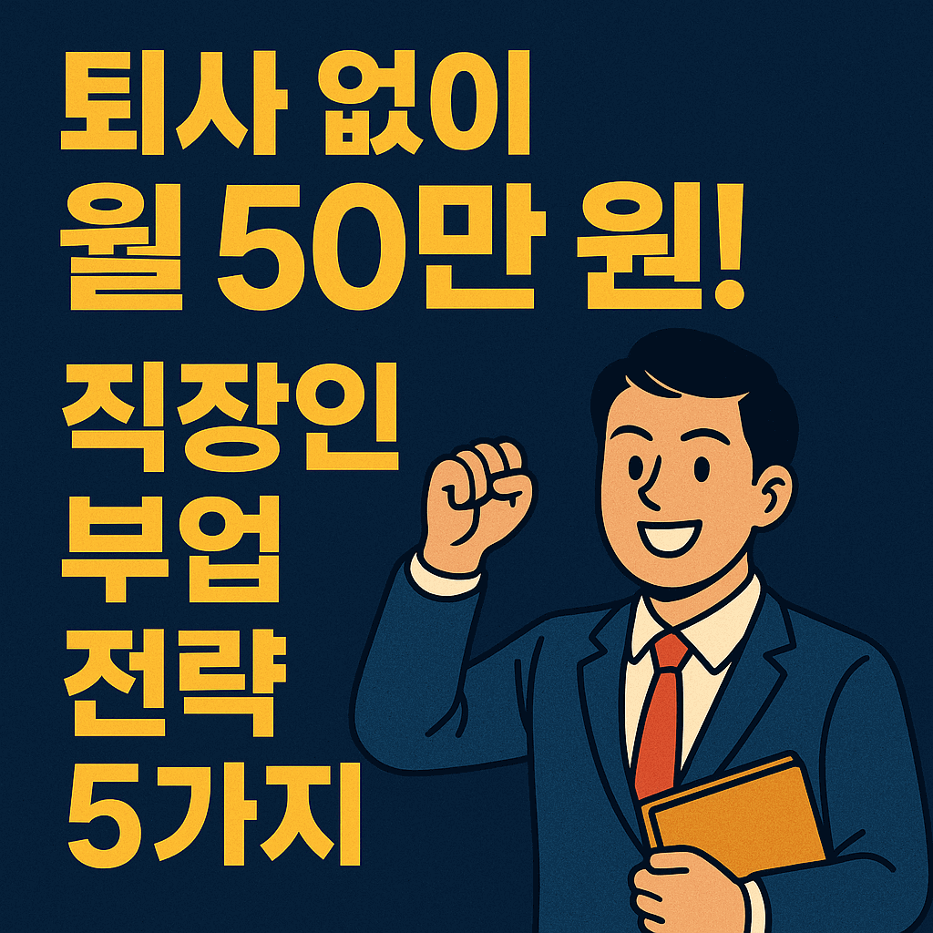 직장인-부업-5가지-전략