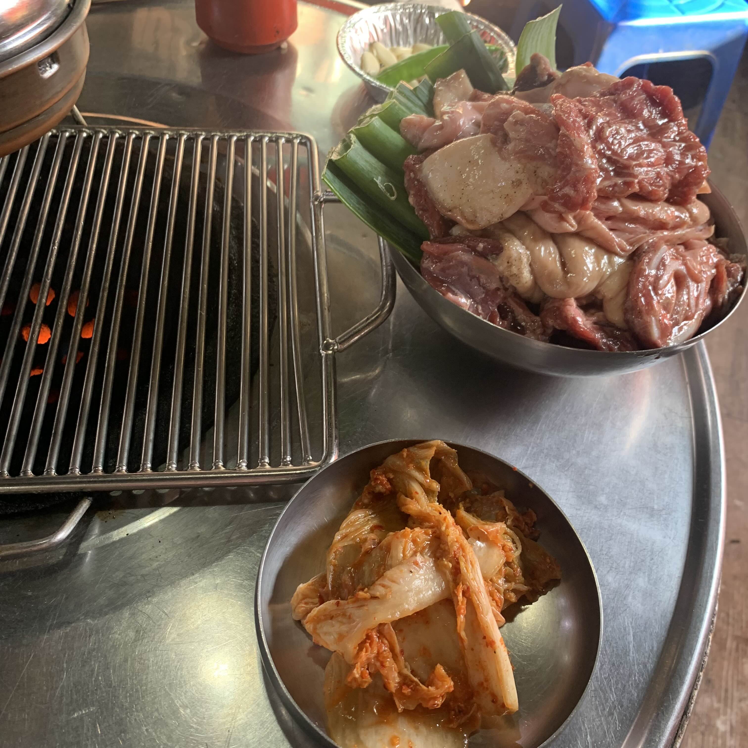 돼지부속구이 이미지