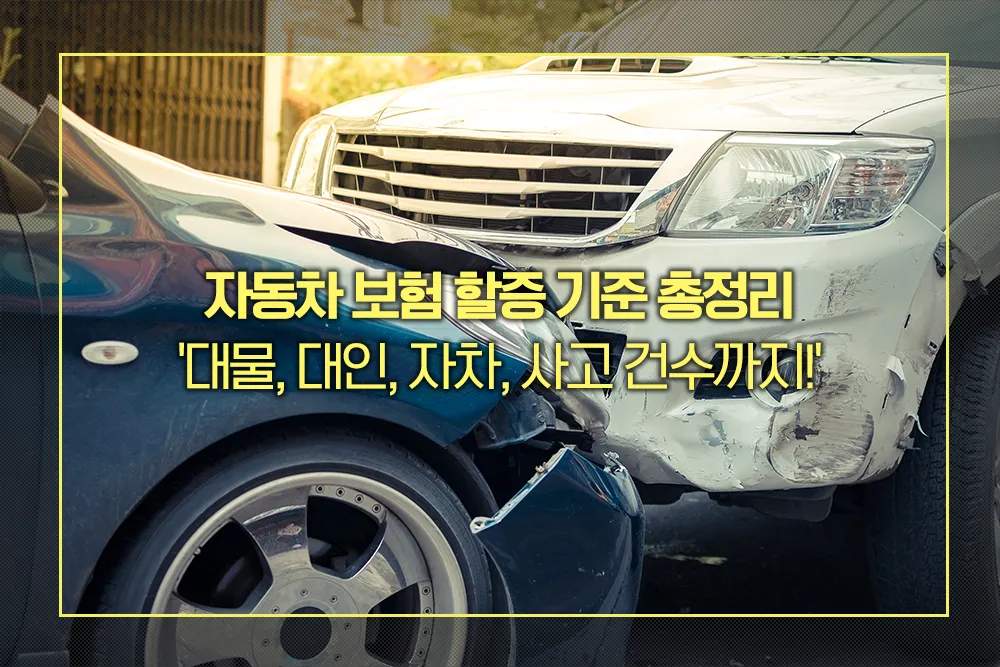 자동차 보험 할증 기준