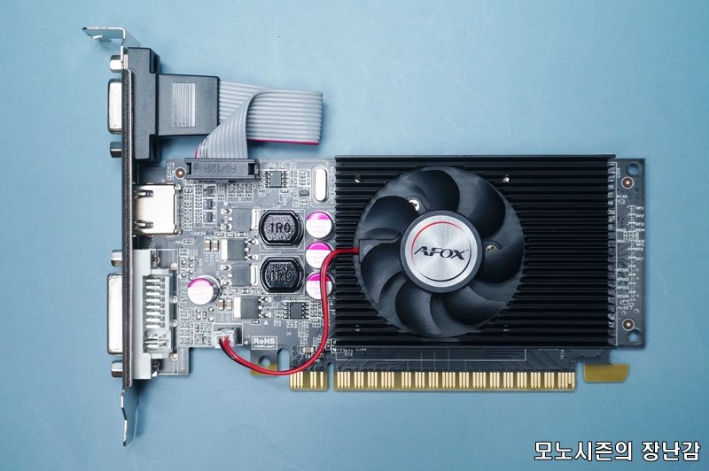  보급형 AFOX GeForce G210 D3 512MB LP 그래픽카드 후기
