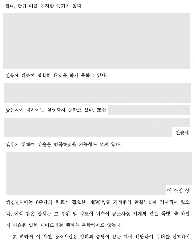 부산형사전문변호사 상해 무죄 사례