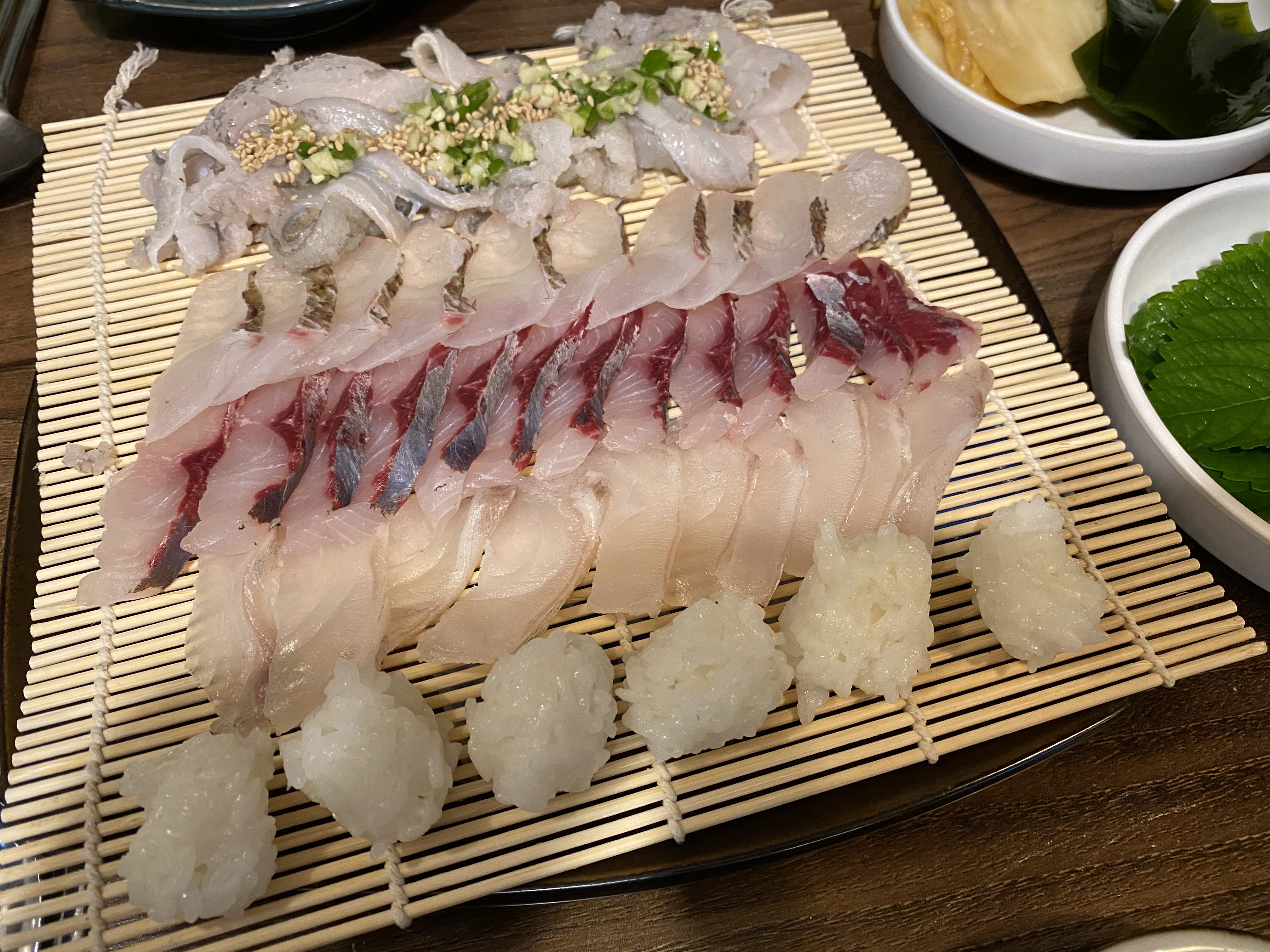  숙성회로만 제공되는 강남 막썰이회 30000