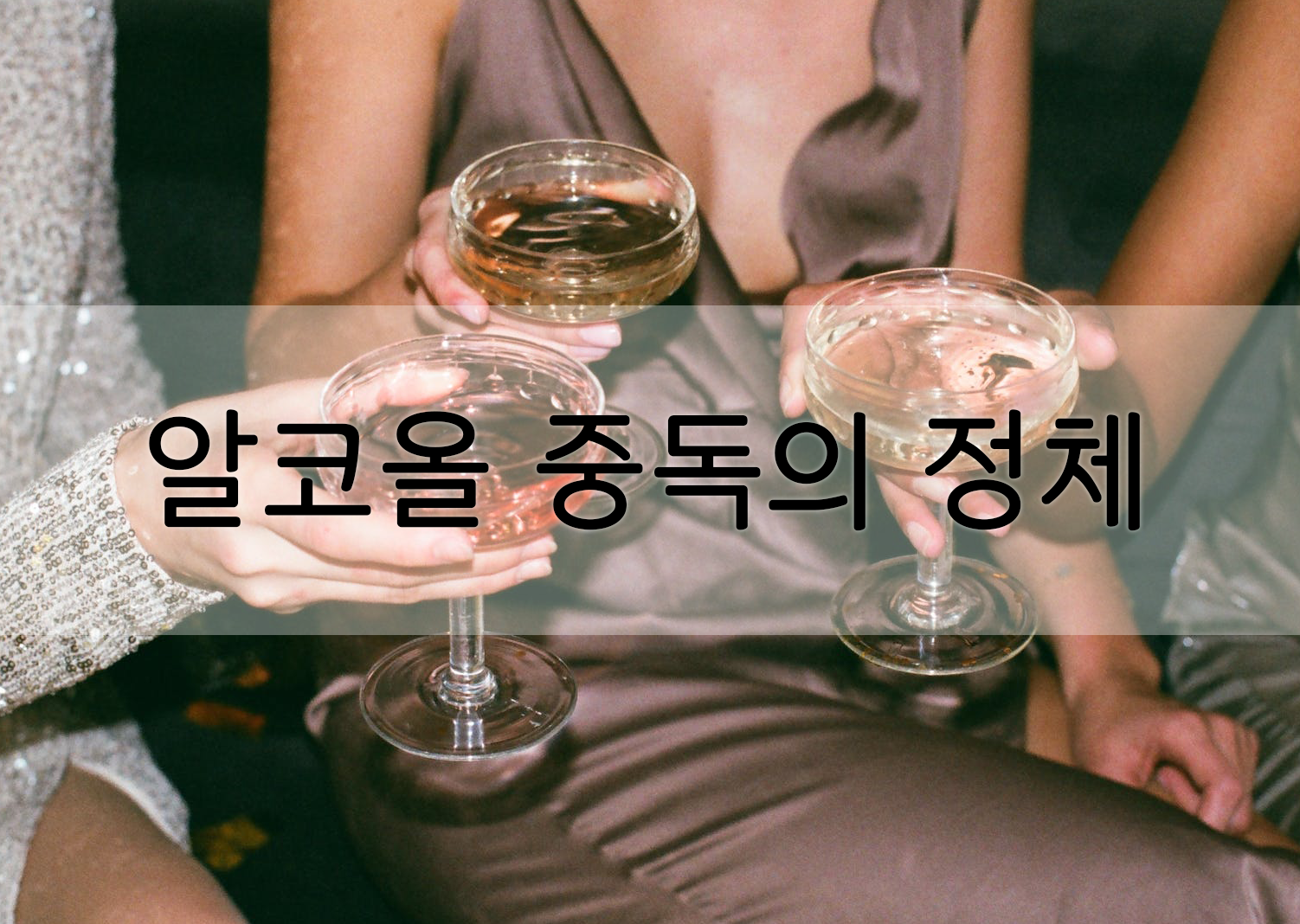  알콜중독의 정체 [증상과 건강에 미치는 영향]