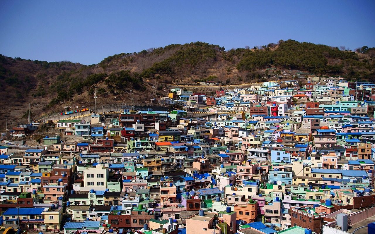 대한민국 부산의 감천문화마을