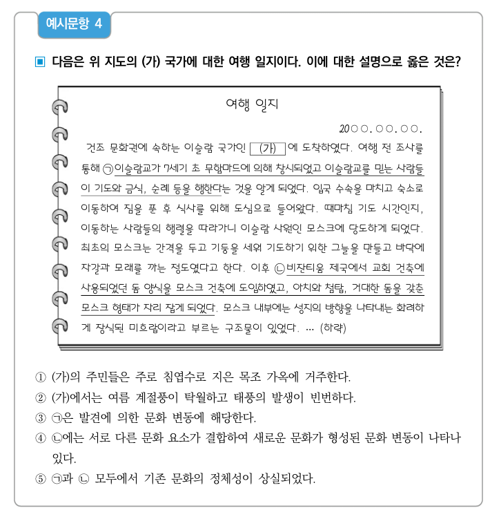 2028학년도_수능_통합사회_예시문항